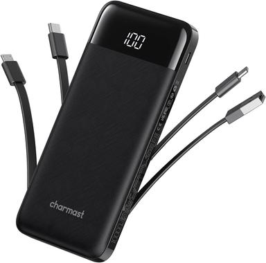 Charmast 10,000mAh with Built-in Cables