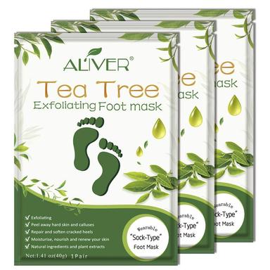 ALIVER Foot Peel Mask 3 Pack | Mubboo