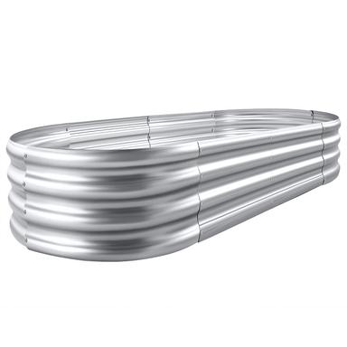 Land Guard Galvanized Raised Garden Bed Kit