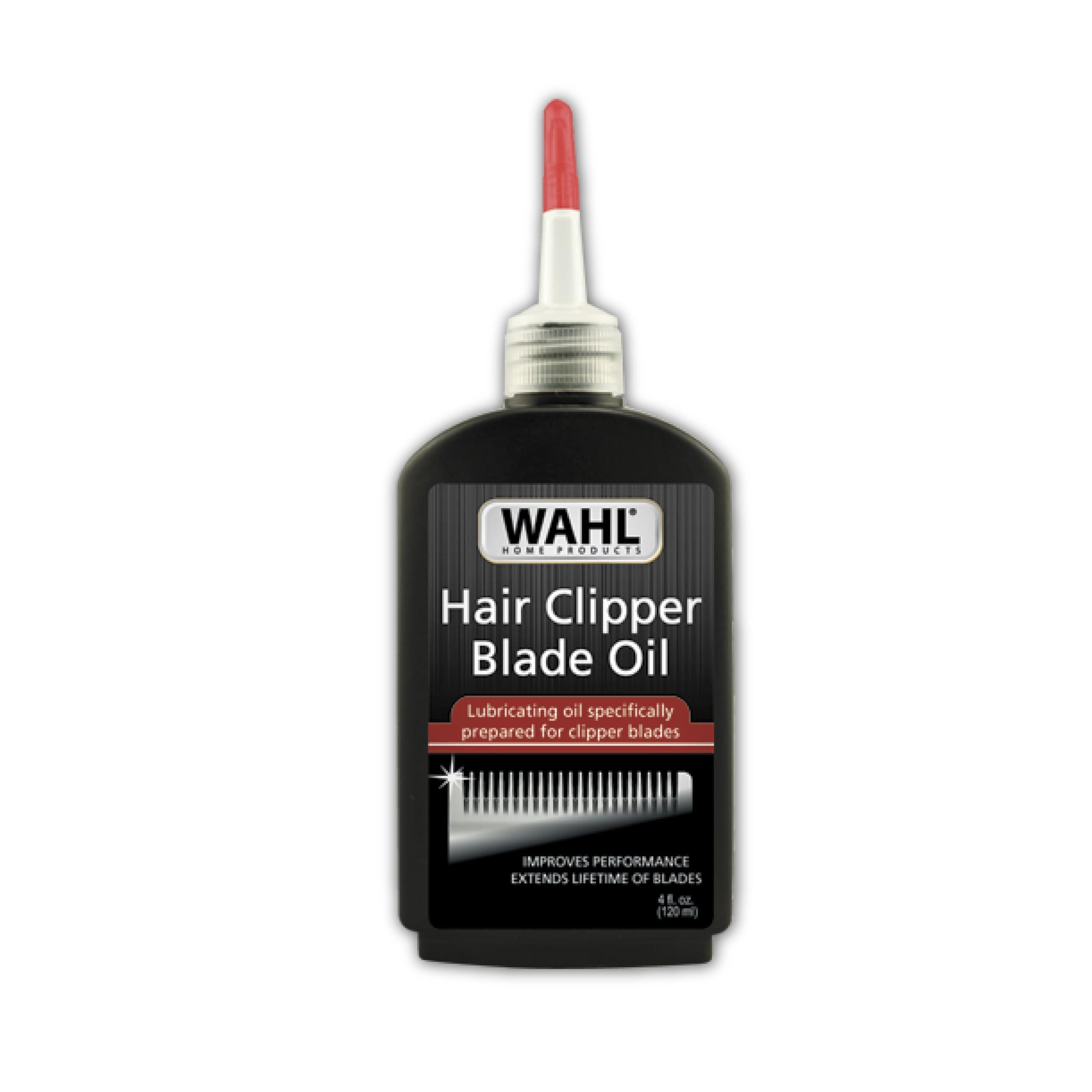 Wahl Premium Hair Clipper Blade Lubricating Oil 4 oz bottle prevents rust