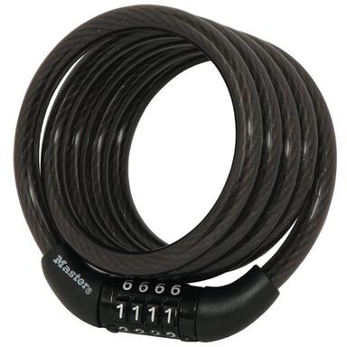 Master Lock 8143D Bike Lock Cable with Combination, 4ft