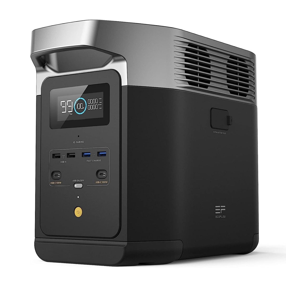 EF ECOFLOW DELTA 2 portable power station with fast charging and high output