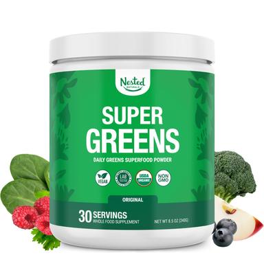 Nested Naturals Super Greens Daily Superfood Powder