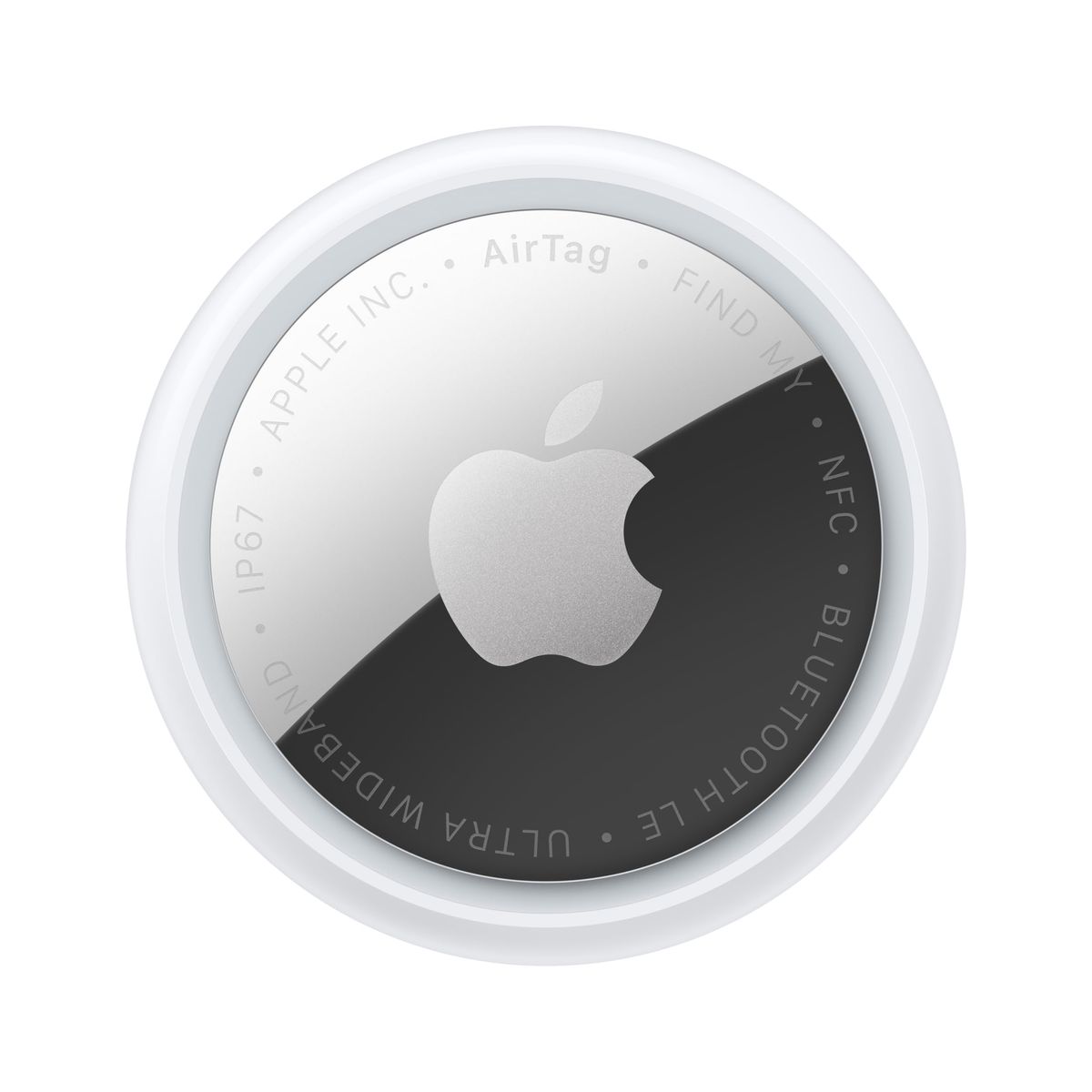 Apple AirTag 2nd generation on keychain