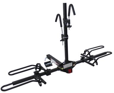 MaxxHaul Platform Bike Rack for 2 Bikes - Hitch Mounted