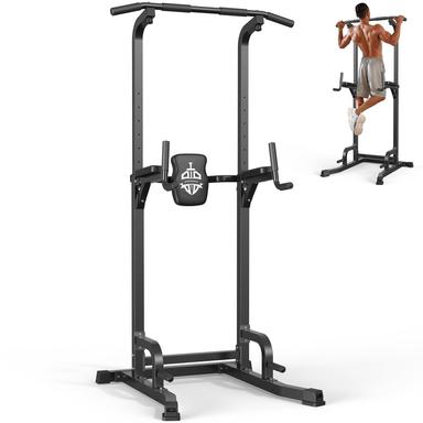 SPORTSROYALS Power Tower with Adjustable Backrest