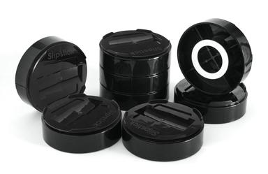 Slipstick Stack‑Its 1 Inch Adjustable Bed Risers (Set of 8, Black)
