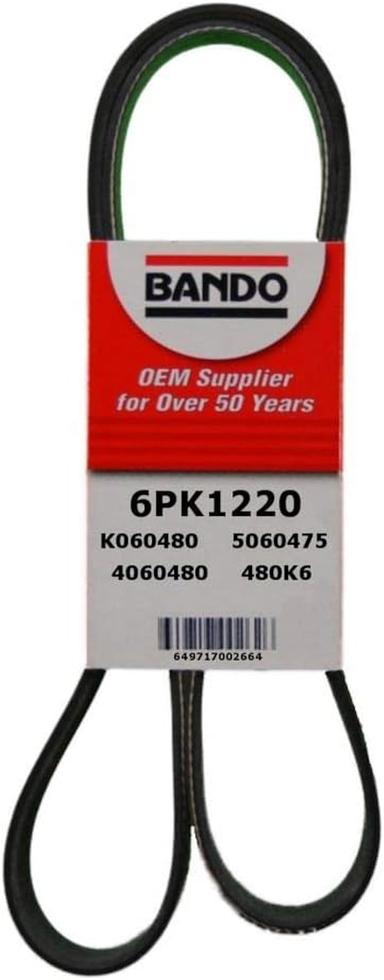 Bando USA 6PK1220 OEM Quality Serpentine Belt | Mubboo