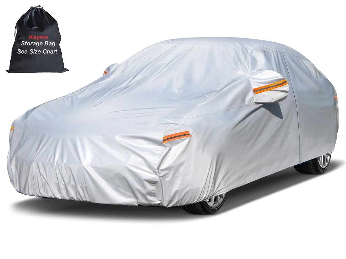 Kayme Sedan Car Cover Waterproof All Weather