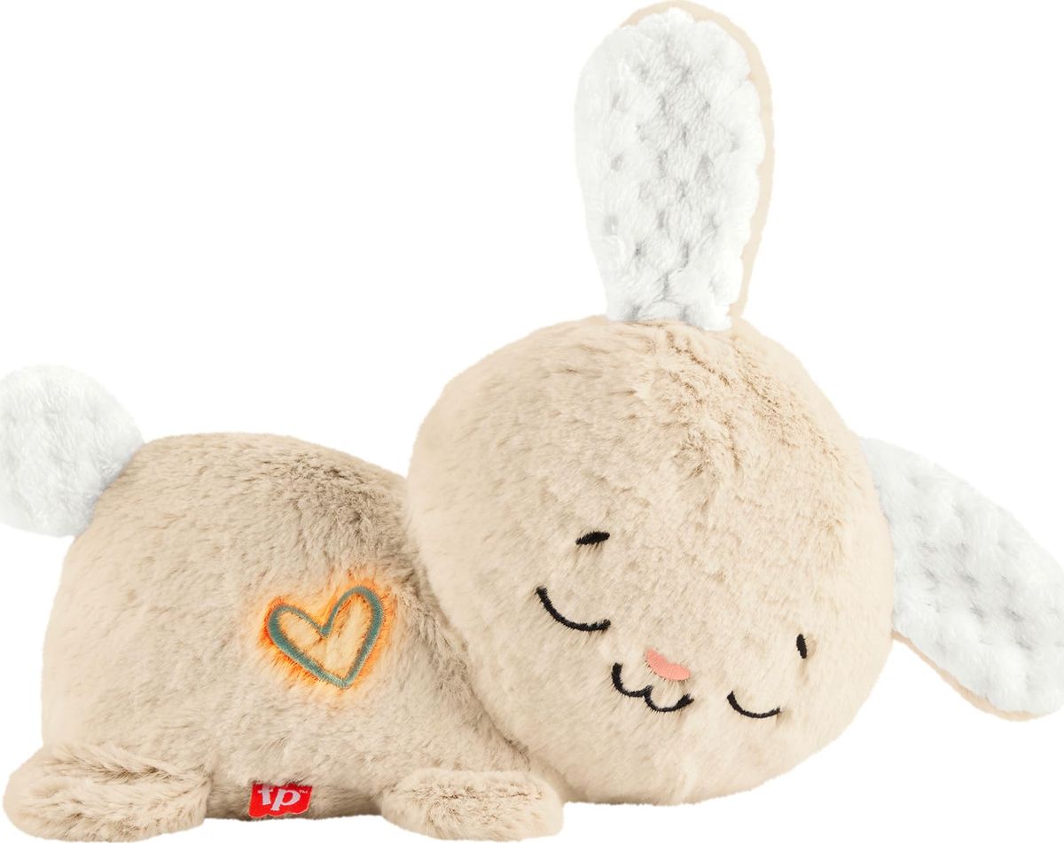 Fisher-Price Soothe & Settle Bunny plush soother with soft light and gentle vibrations | Mubboo