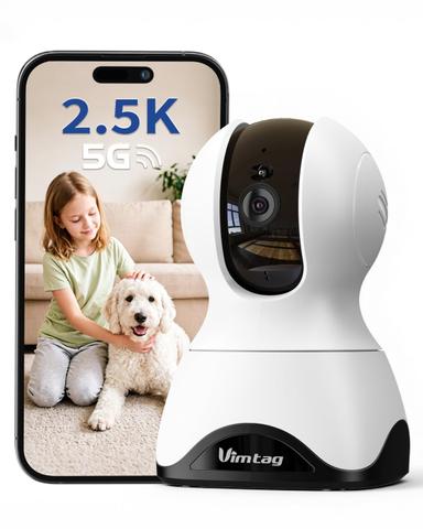 VIMTAG 2.5K Pan/Tilt Pet Camera | Mubboo