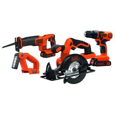 BLACK+DECKER 20V MAX 4-Tool Combo Kit