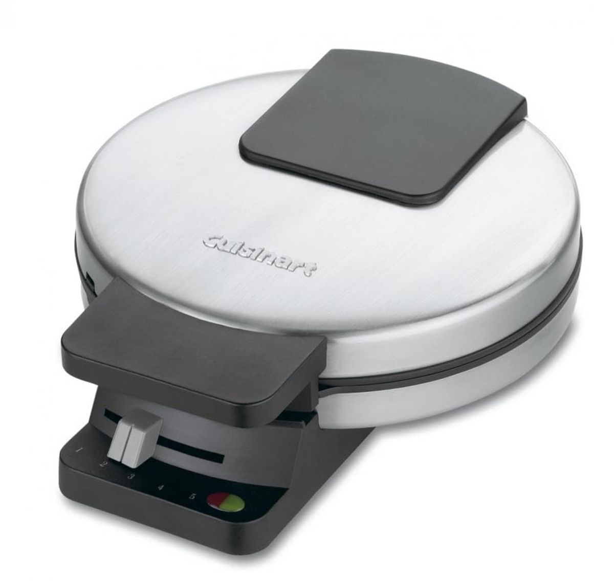 Cuisinart Round Classic Waffle Maker on a kitchen counter