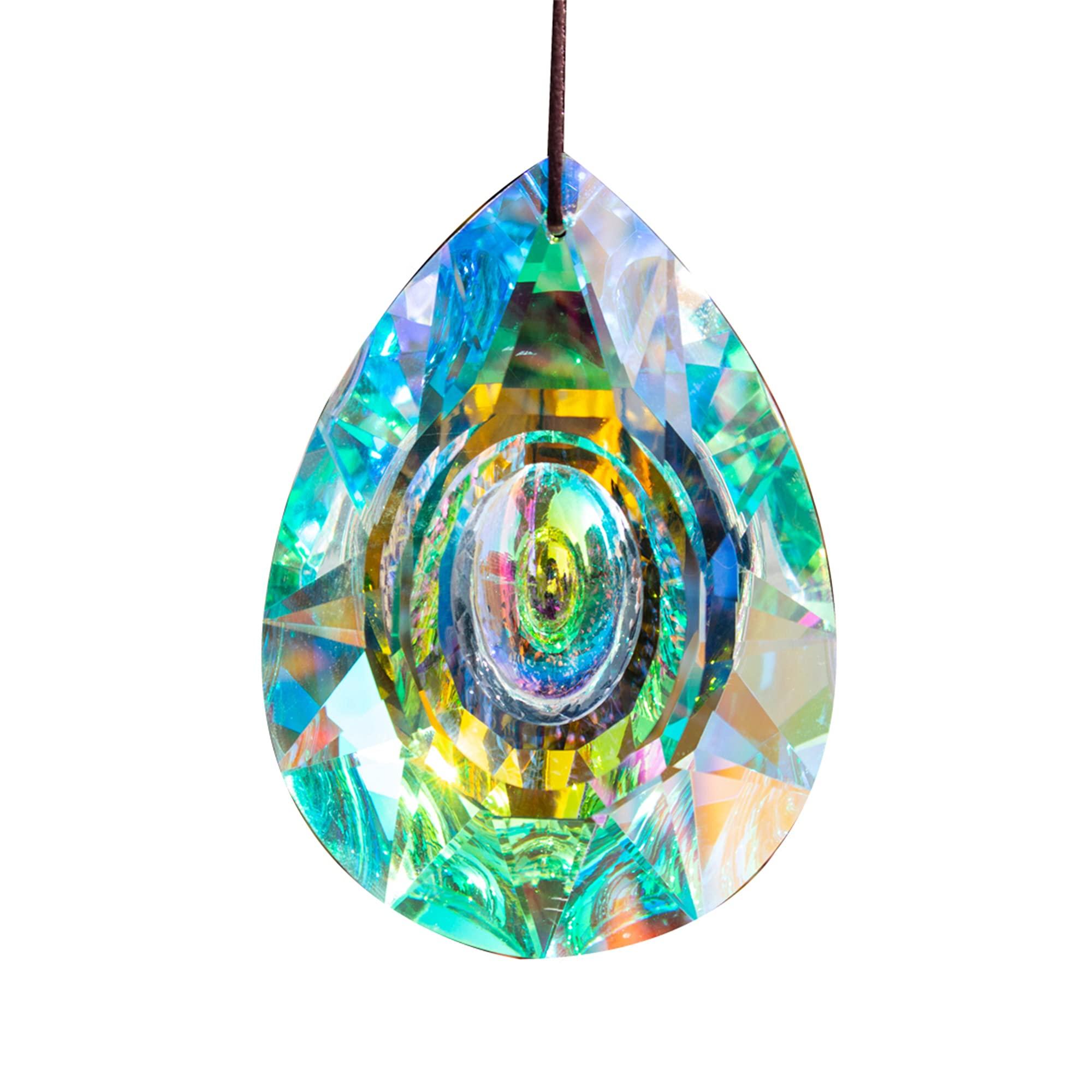 H&D Crystal Prisms hanging and reflecting light
