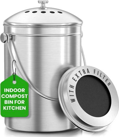 Utopia Kitchen Countertop Compost Bin