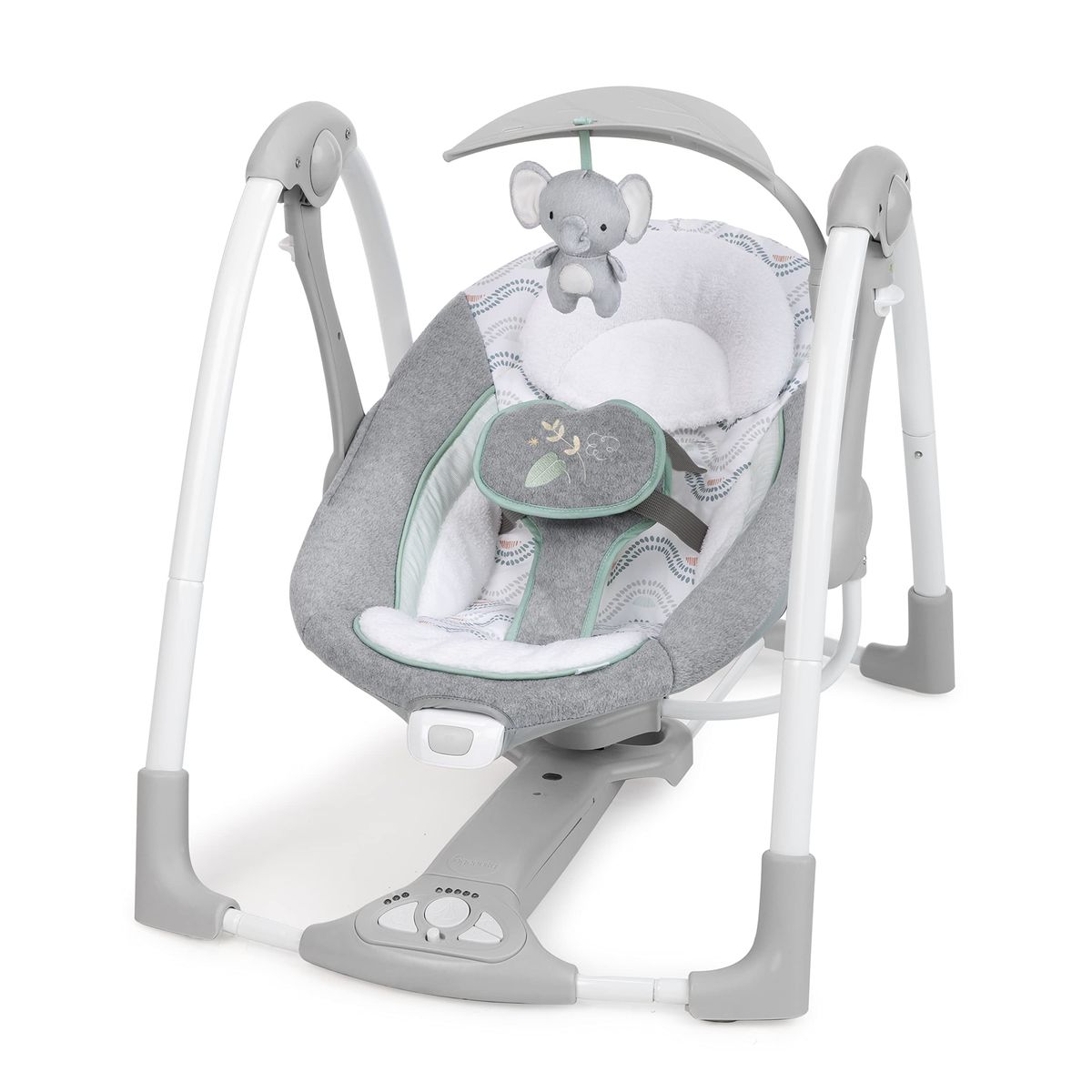 Ingenuity ConvertMe 2-in-1 baby swing in nursery | Mubboo