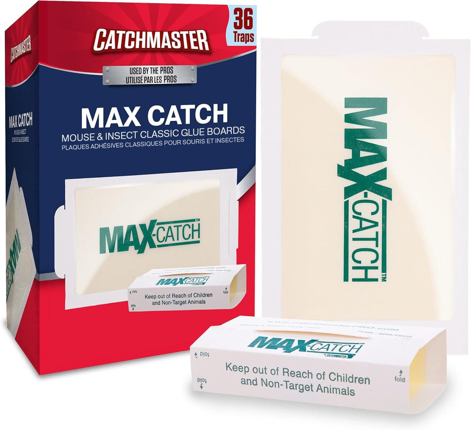 Catchmaster Max-Catch Mouse & Insect Glue Trap 36pk