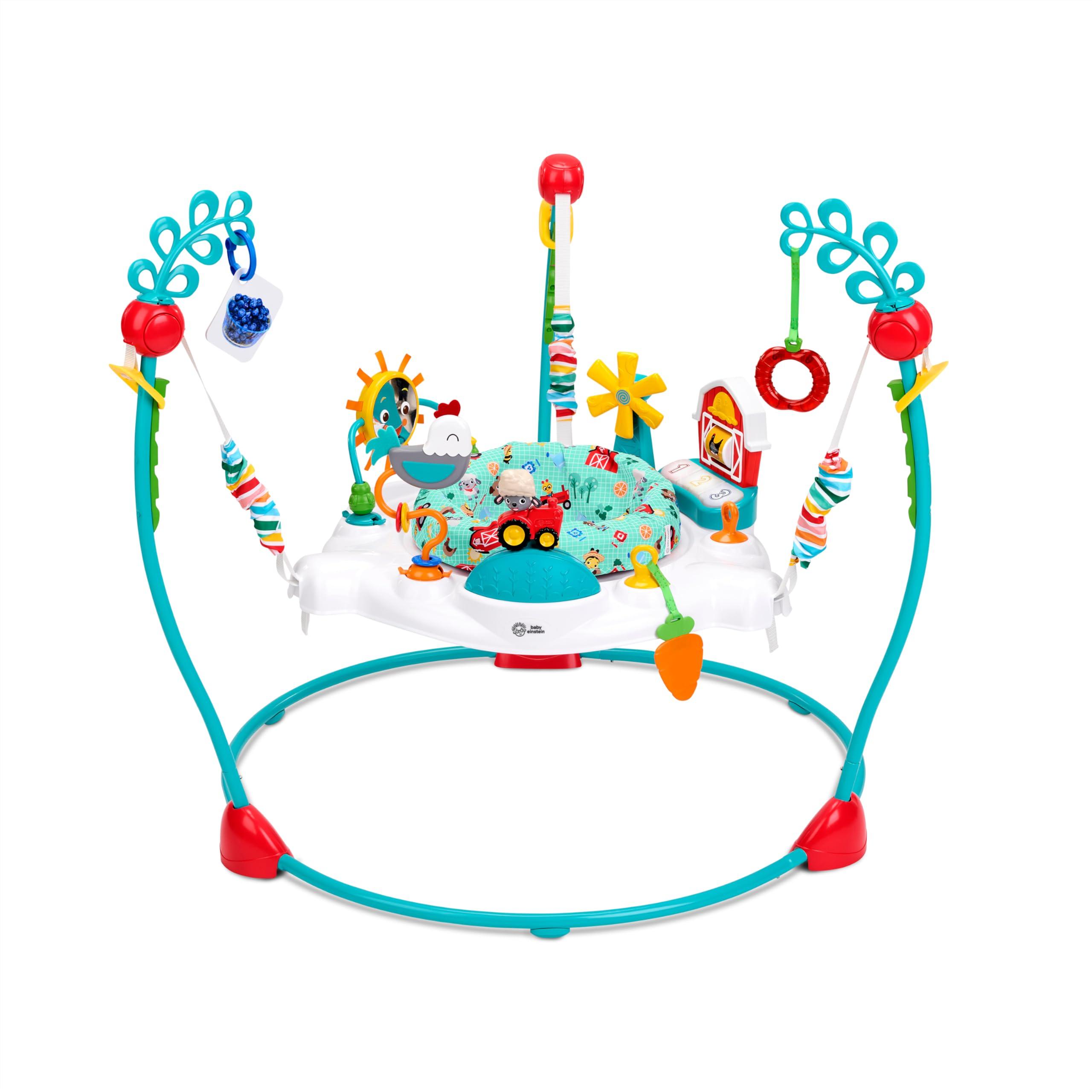 Baby Einstein Neptune's Ocean Discovery Activity Jumper with 360-degree rotating seat and ocean-themed toys