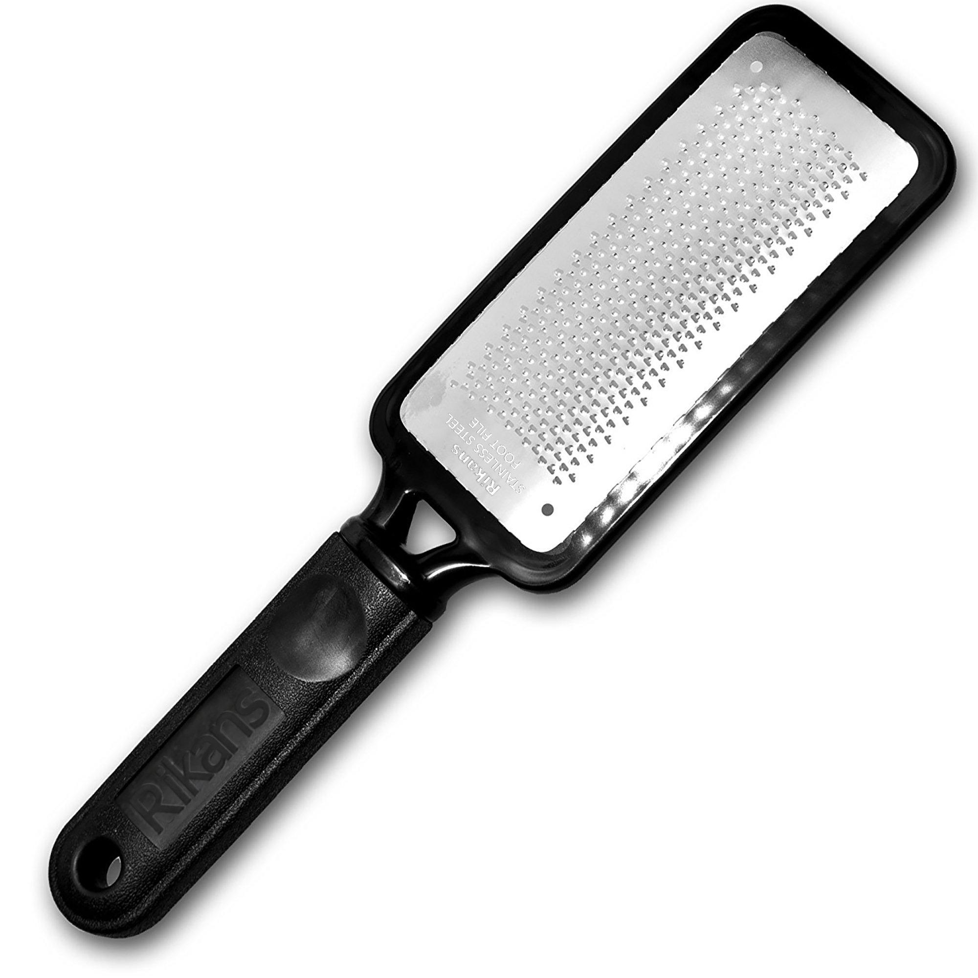 Rikans Colossal Foot Rasp stainless steel file on white background