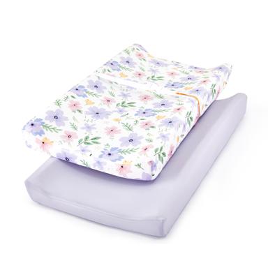TILLYOU Changing Pad Cover in Soft Jersey - Floral