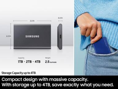 Samsung T7 Portable SSD 2TB