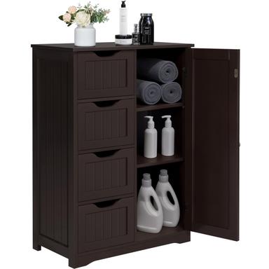 Yaheetech Wooden 4‑Drawer Cabinet