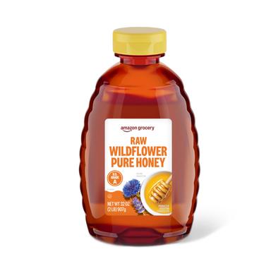 Amazon Grocery Raw Wildflower Honey 2lb