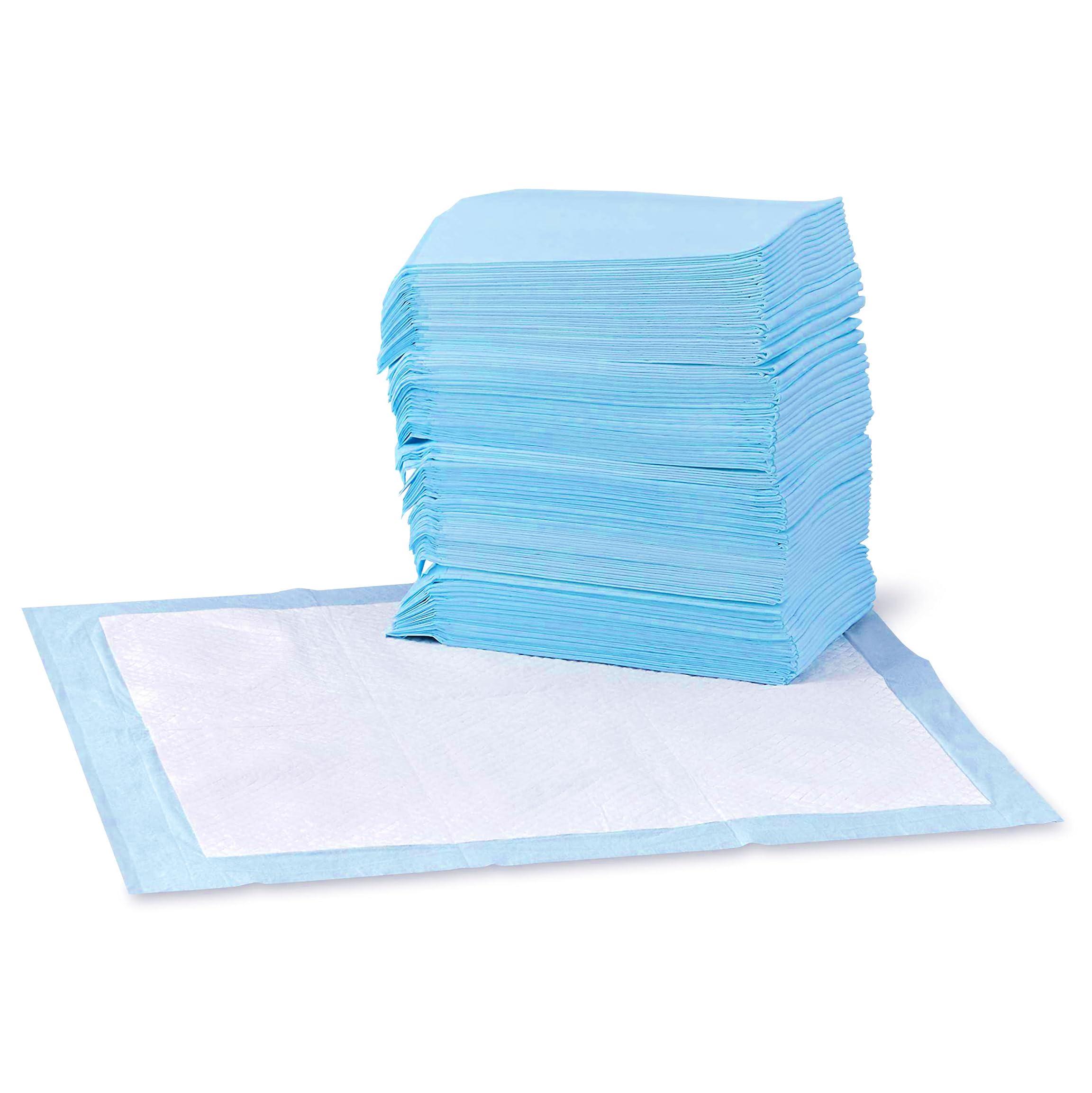 Amazon Basics Leak-Proof Dog and Puppy Potty Training Pee Pads, 100 Count