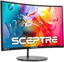 Sceptre Curved 24-inch Gaming Monitor 1080p R1500 98% sRGB HDMI x2 VGA Build-in Speakers, VESA Wall Mount Machine Black (C248W-1920RN Series)