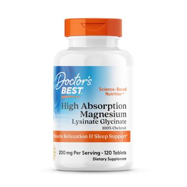 Doctor's Best High Absorption Magnesium Glycinate Lysinate