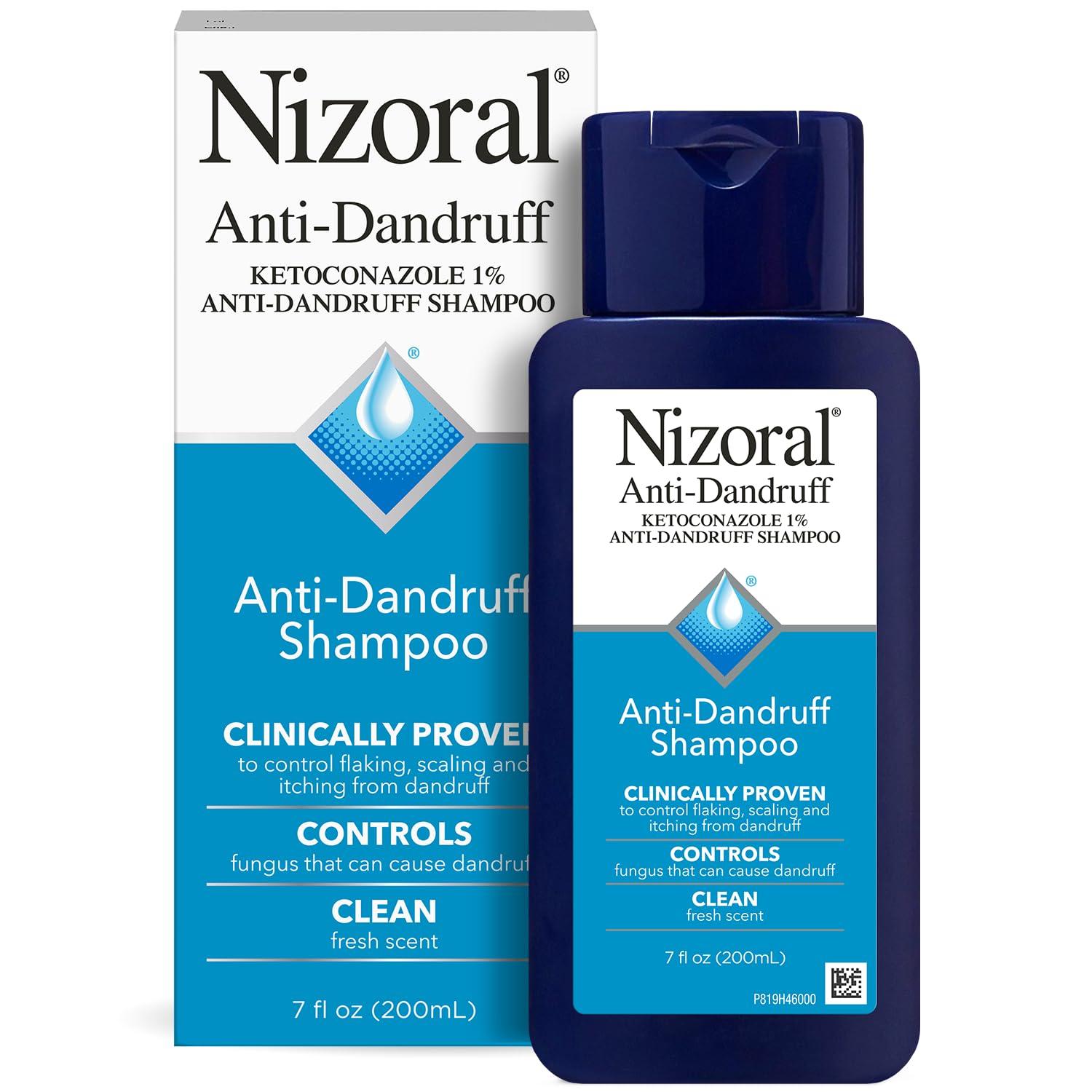 Nizoral Anti-Dandruff Shampoo with 1% Ketoconazole bottle