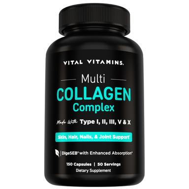 Vital Vitamins Multi Collagen Peptides Capsules