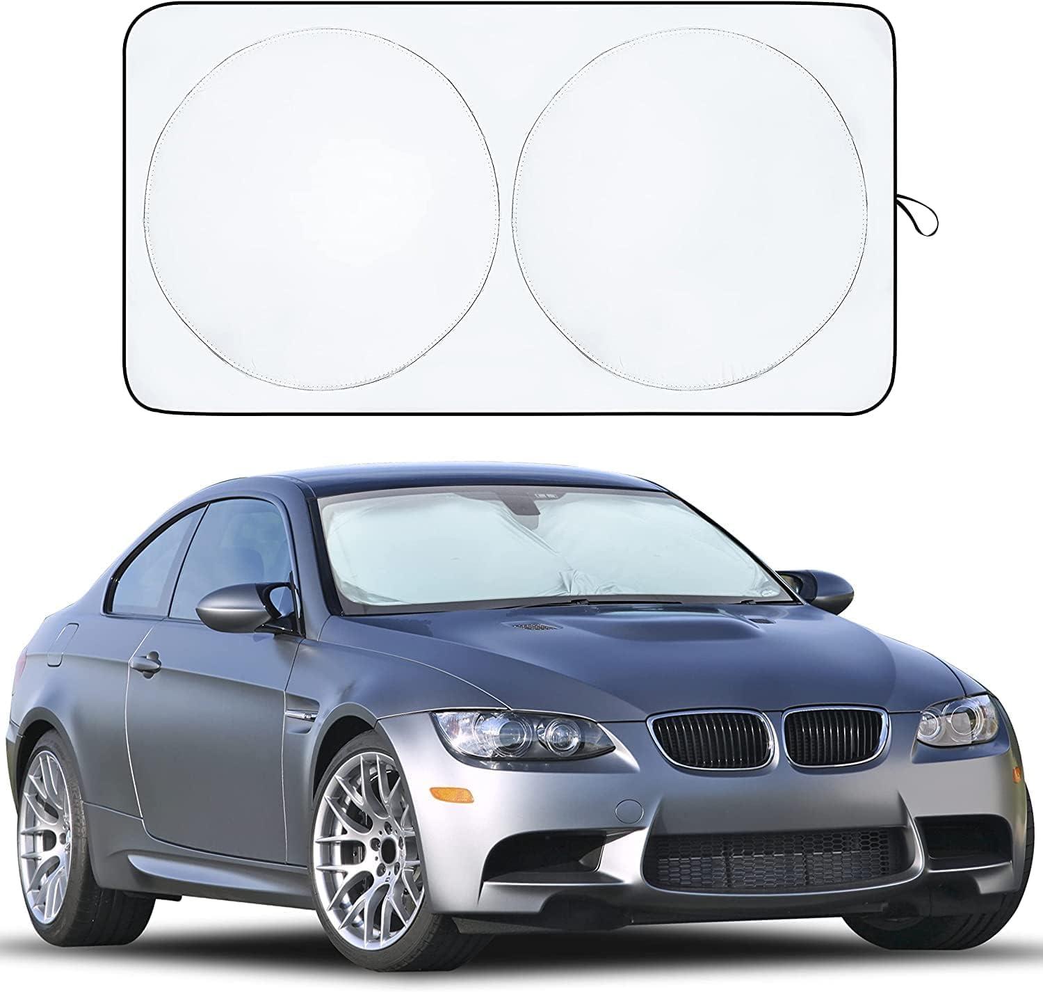EcoNour Car Windshield Sunshade Medium 64x32 Inches