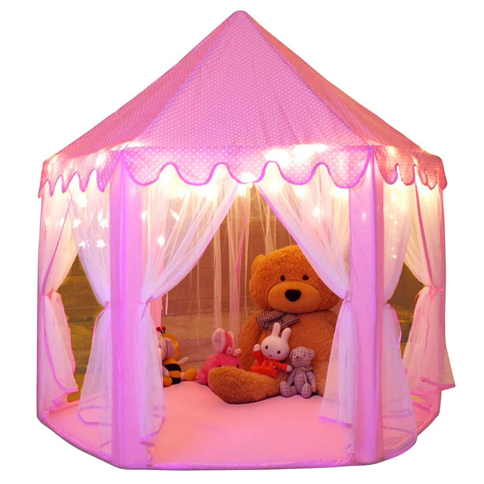 Monobeach Princess Tent castle with star lights