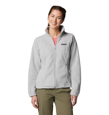 Columbia Women's Benton Springs Full Zip Fleece Jacket, Cirrus Grey Heather