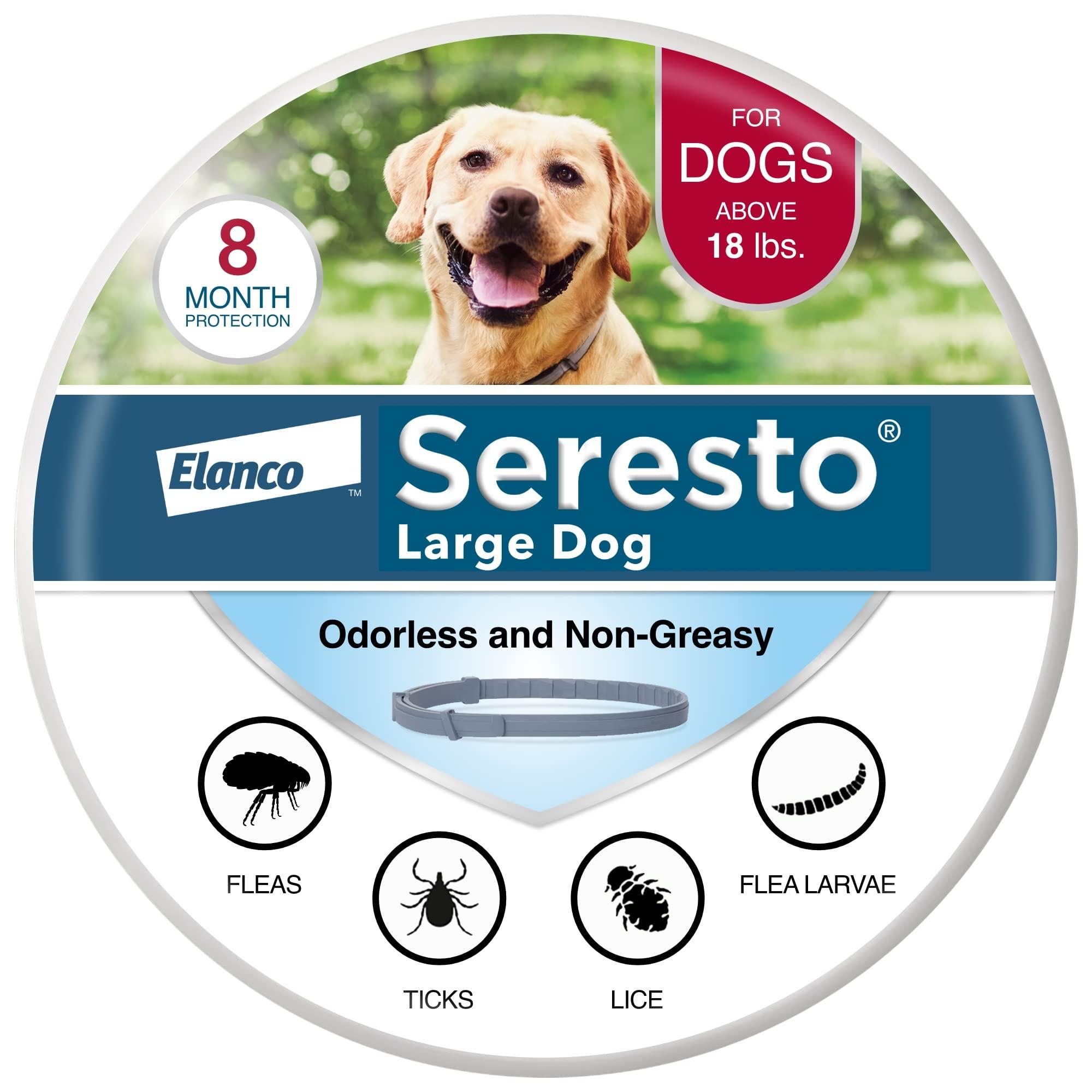 Seresto Flea & Tick Collar for dogs over 18 lbs