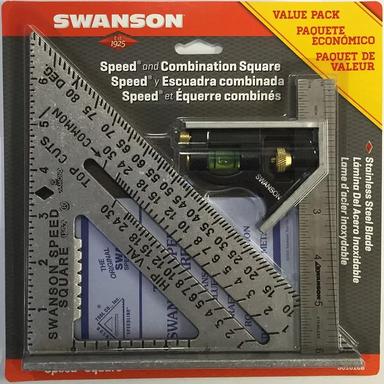Swanson Starter Kit with Speed Square and Combo Square