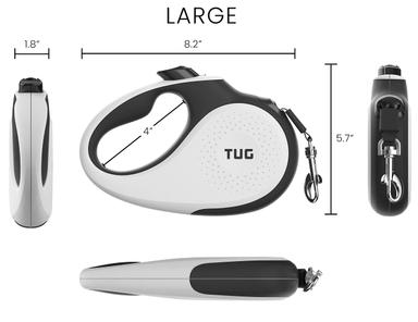 TUG 360° Tangle-Free Retractable Leash (Large)