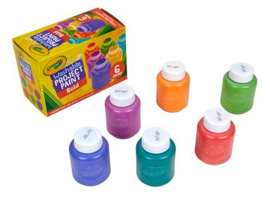 Crayola Washable Kids Paint, 6ct