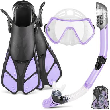 ZEEPORTE Mask Fin Snorkel Set
