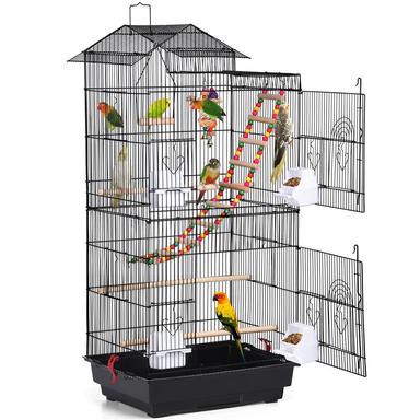 Yaheetech 39-inch Roof-Top Large Flight Bird Cage