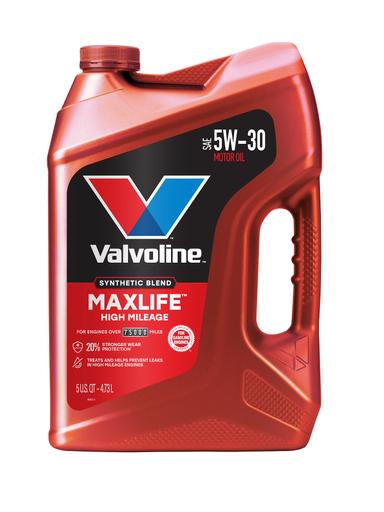 Valvoline MaxLife High Mileage 5W-30 Synthetic Blend