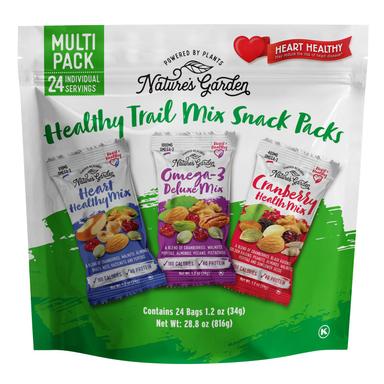 Nature's Garden Healthy Trail Mix Snack Pack, 28.8 oz
