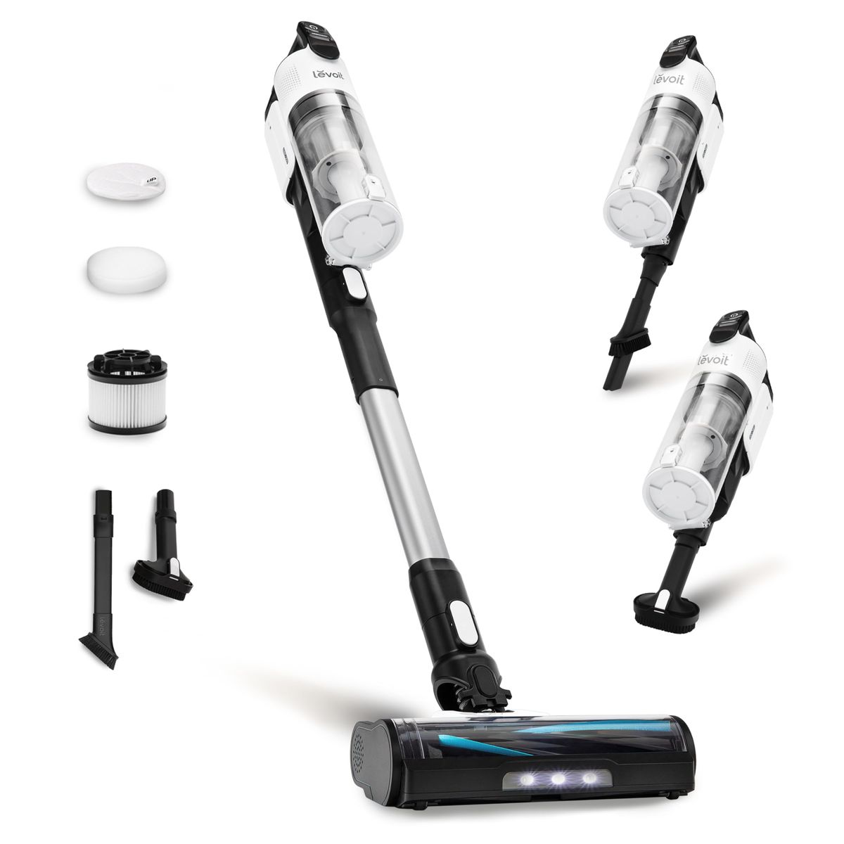 LEVOIT Cordless Vacuum Cleaner, tangle-resistant stick vacuum for home cleaning