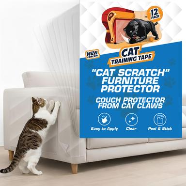 Panther Armor 12-Pack Cat Scratch Tape Sheets