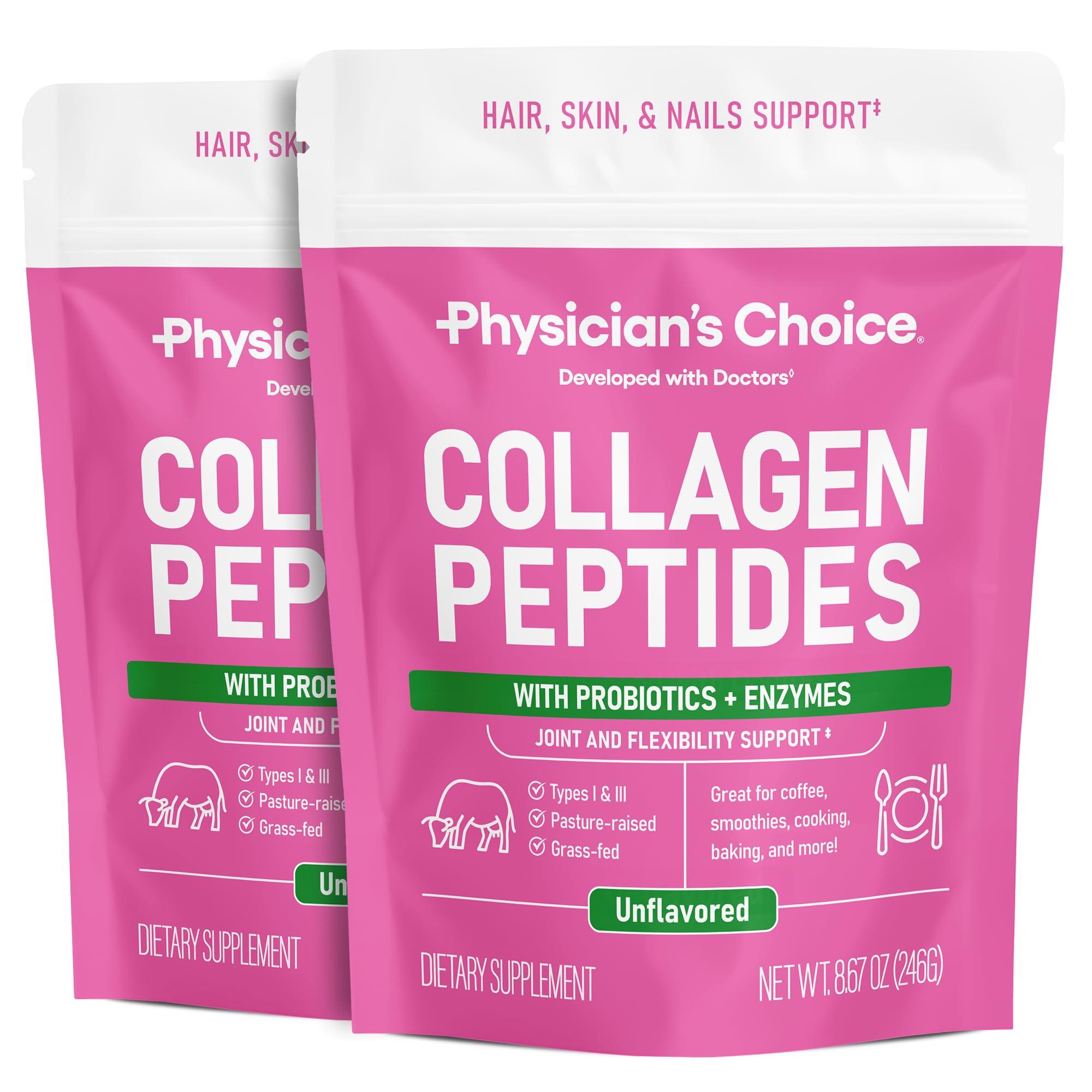 Physician's CHOICE Collagen Peptides Two-Pack container