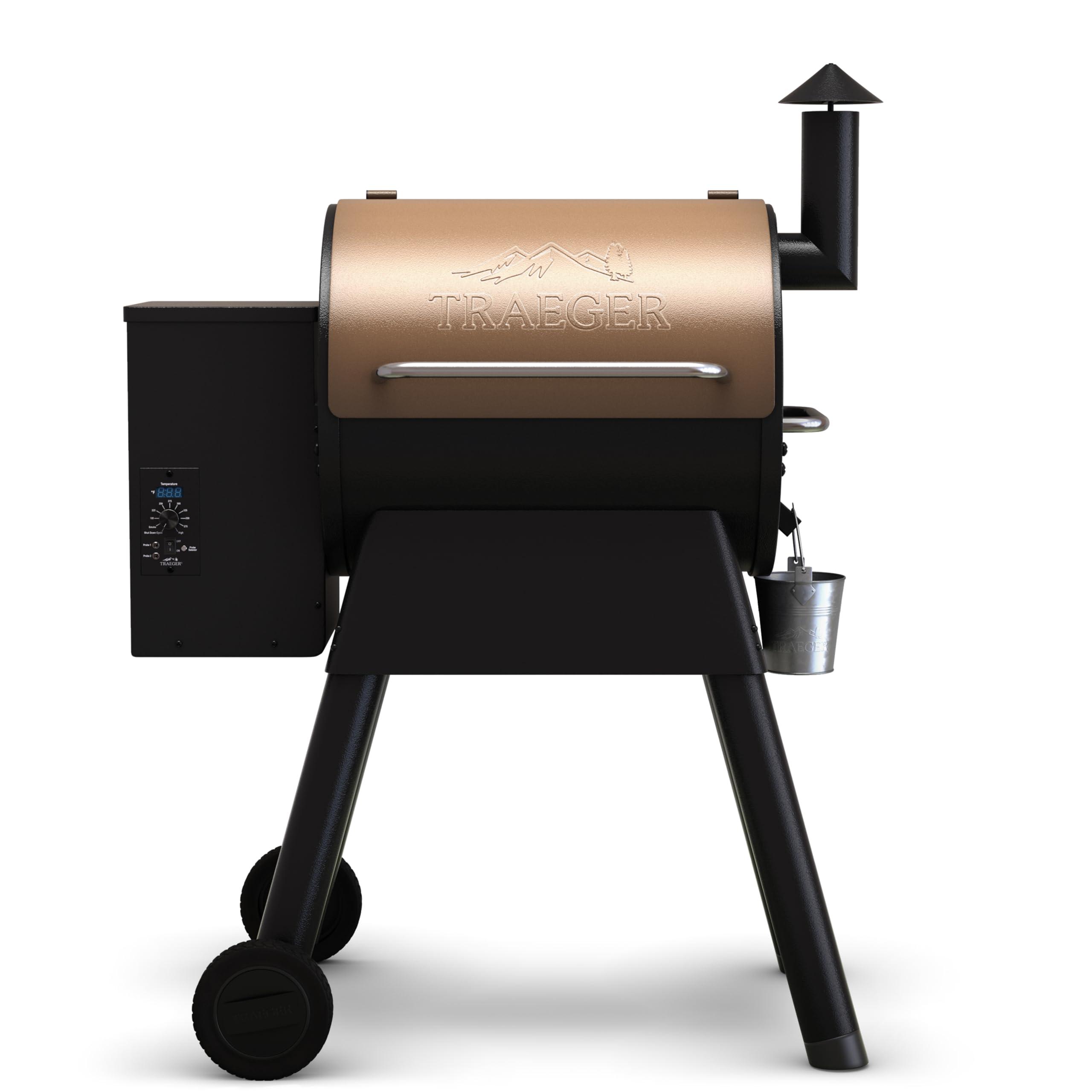 Traeger Pro 22 Wood Pellet Grill in bronze
