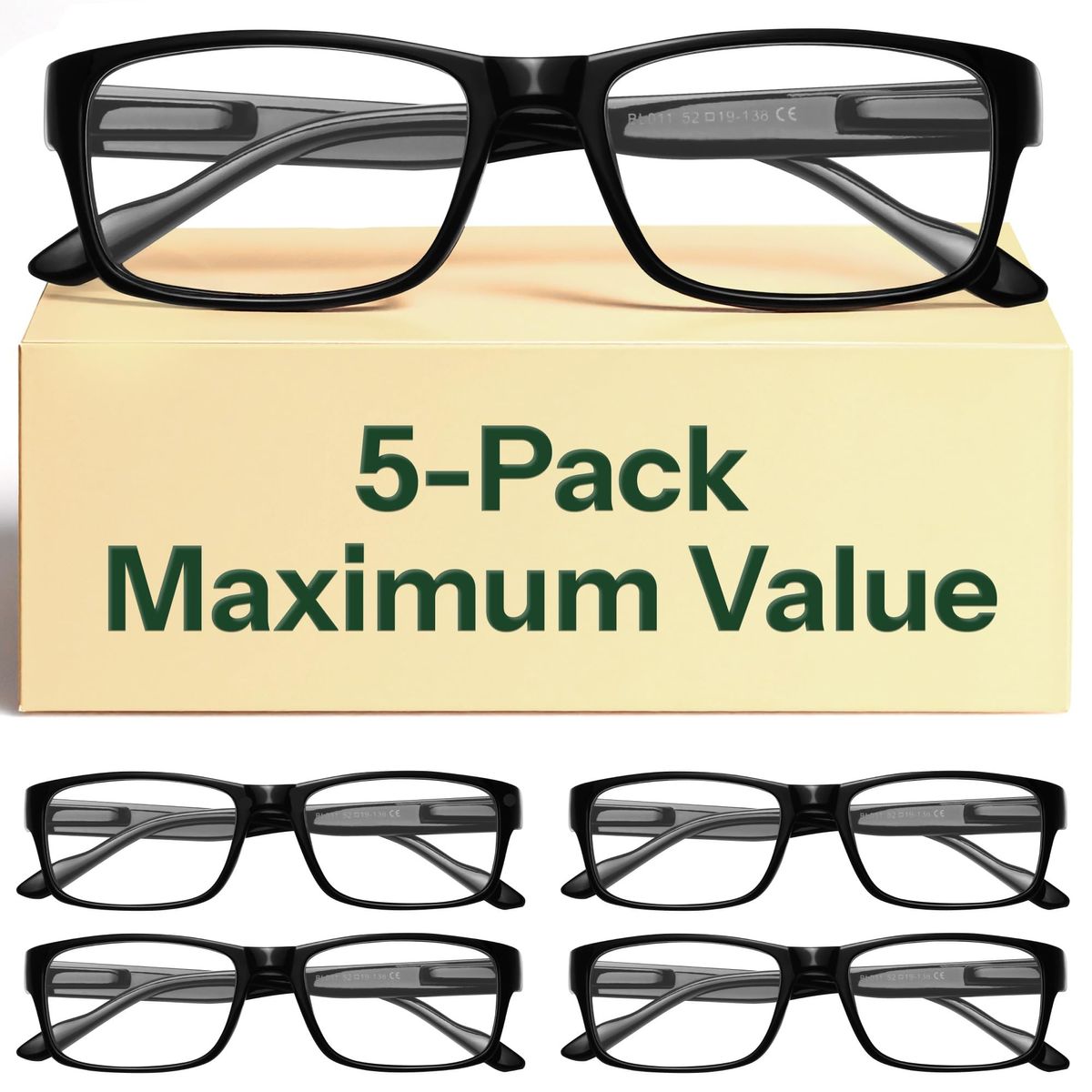 Gaoye Professional Reading Glasses Value Pack