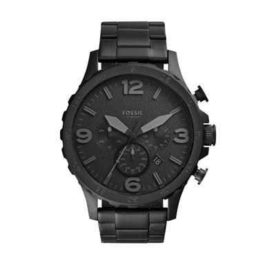 Fossil Nate Stainless Steel Chronograph Watch