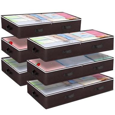 Budding Joy 6-Pack 90L Under Bed Storage Containers | Mubboo